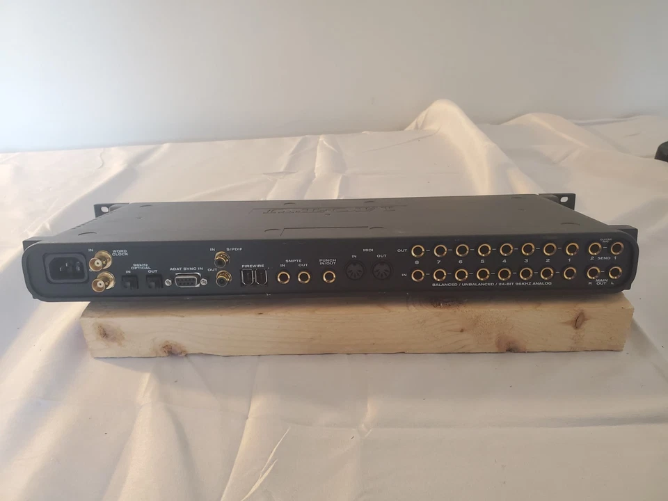 MOTU 828 MKII FireWire Audio Interface Works Great Dim Screen Studio Rack - Image 3 of 4