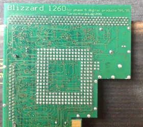 Blizzard 1260 Turbo Board BOXED Phase 5 Motorola 68060 for Commodore Amiga 1200