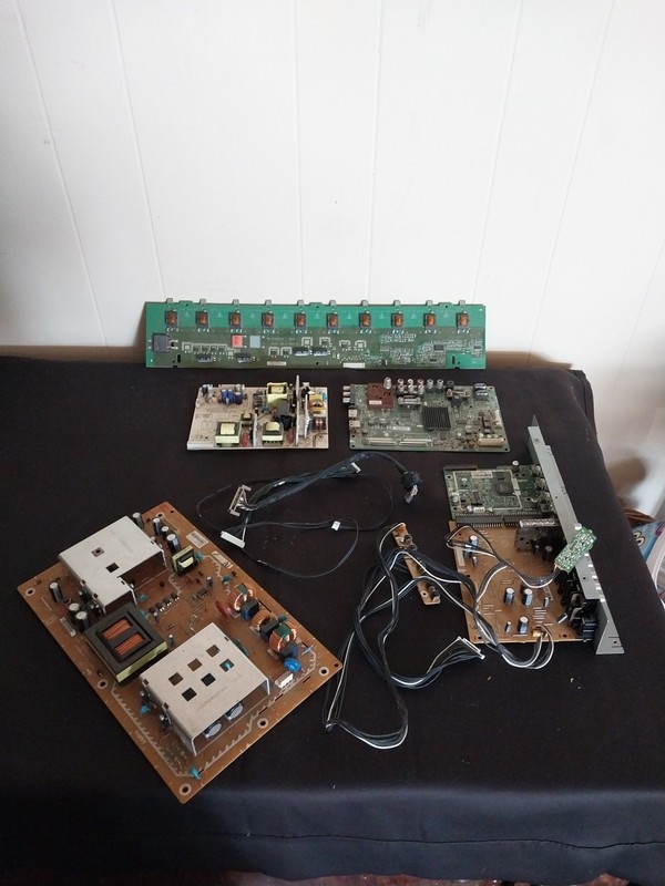 Different TV Components Parts