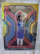 Panini 2020-21 Prizm Daniel Oturu RC Rookie Card #279 Los Angeles Clippers 3/5. rookie card picture