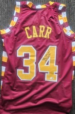 Austin Carr Signed Maroon Jersey Inscribe 