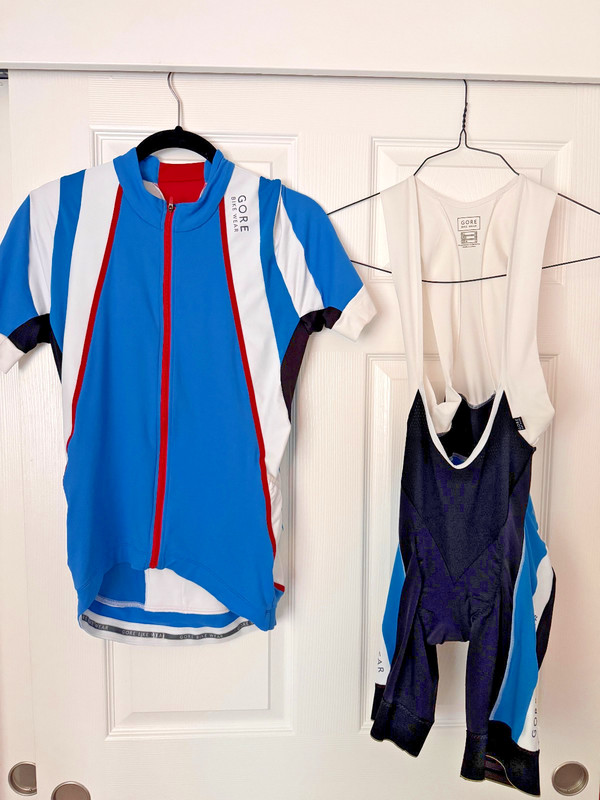 Gore Bikewear Cycling Jersey and Bibs (matching set), size Medium, unworn