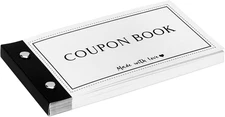 Personalized Coupon , 30 Blank Voucher Cards Booklet for All Occasions, Mothers