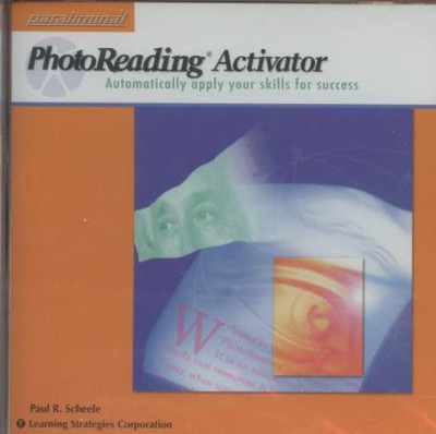Learn PhotoReading Techniques AUDIO CD mind strategy understand quickly! SEALED 