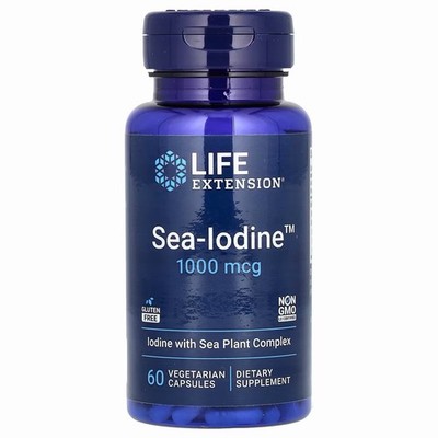 Life Extension Sea-Iodine  1000mcg - 60 vegetarian capsules