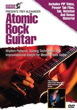 Trey Alexander Atomic Rock Guitar Learn to Play Lessons Music Video DVD
