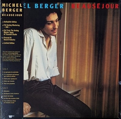 MICHEL BERGER Beausjour SEALED limited edition LP RSD
