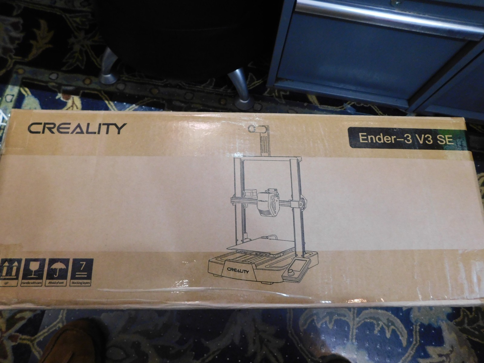 Creality Ender 3 V3 SE 3D Printer, 250mm/s Printing Speed CR Touch Auto Leveling