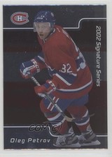 2001-02 ITG Be A Player Signature Series Oleg Petrov #063 1o8