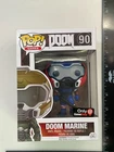 Funko Pop! Games: Doom Marine #90 GameStop Exclusive Vinyl RED & BLUE -CN H1
