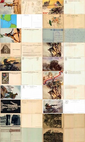 WW2-RSI-SOCIAL-REGIMENTAL MILITARY MILITARY MILITARY MILITARY lot 20 pieces-003A