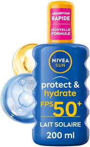 NIVEA SUN - Spray Solaire Protect & Hydrate SPF 50+ - 200 ml