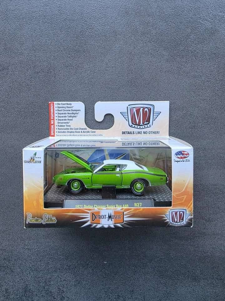 1:64 M2 Machines, Mopar Sammlung, Plymouth, Dodge, HEMI, Cuda, Roadrunner *OVP* - Bild 4 von 4
