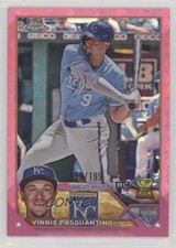 2023 Chrome Logofractor Edition Pink Refractor /199 Vinnie Pasquantino #119 0ij9