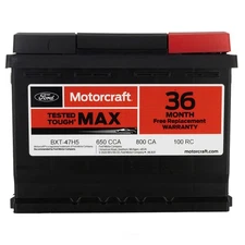 Vehicle Battery-Tested Tough Max Battery Motorcraft BXT-47H5