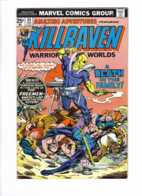 Amazing Adventures (Marvel 1970-1976) # 34 (Killraven: Warrior of the Worlds)