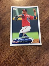 2012 Topps #510 Randall Delgado,  Atlanta Braves    nm  ib