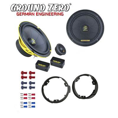 Ground Zero Auto SPL Lautsprecher System 16,5cm für Ford C-Max II Türen hinten