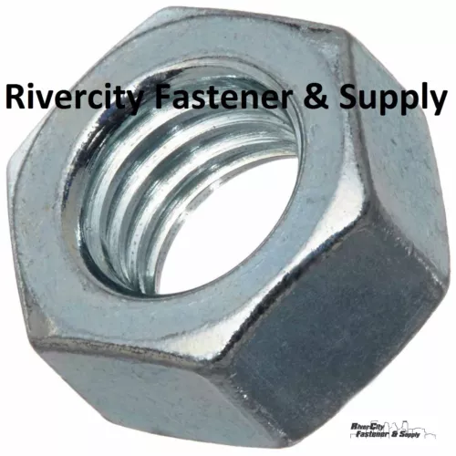 M10-1.5 Left Hand Thread Steel Nut M10x1.5 Nuts 10mm x 1.5 Reverse Thread Nuts