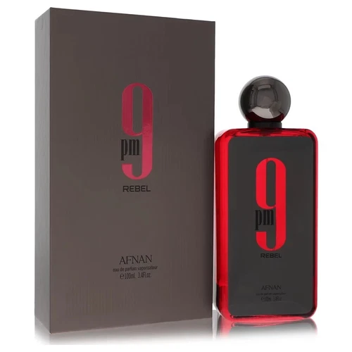 Afnan 9PM Rebel Eau De Parfum Spray For Men 3.4 Oz / 100 ml