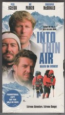 IntoThin Air VHS Columbia 02287 1998 w/Peter Horton Nat Parker