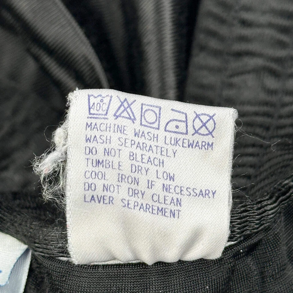 Reebok Sport Shorts - Large Black Polyester - Image 4 of 4