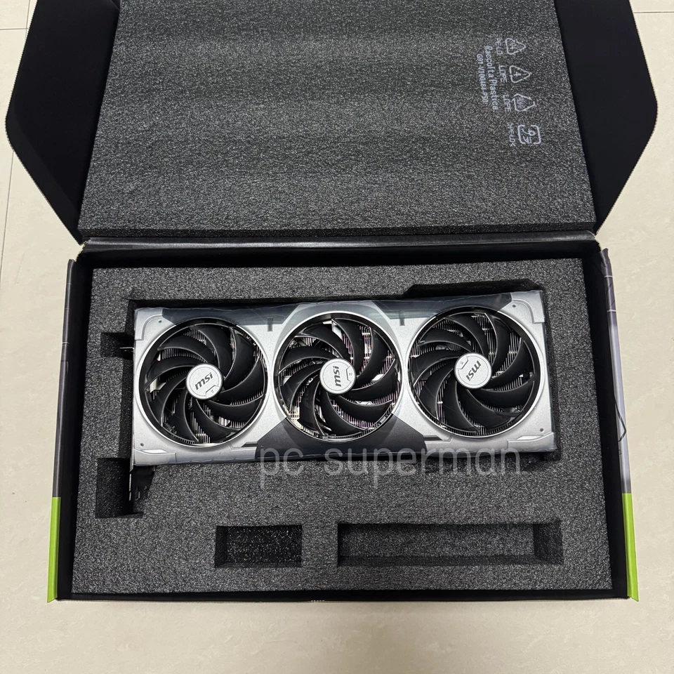 MSI Geforce RTX 5090 VENTUS 3X (No Core, No VRAM) With Box - (FOR PARTS) - Image 2 of 4