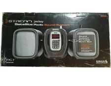 Stream Jockey Sirius Satellite Sound System Radio Boom Box Model:XS025 -New