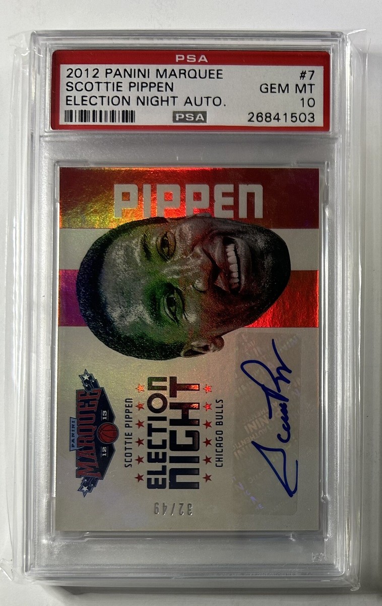 初期 49枚 Scottie Pippen Auto 11 Panini NBA Scottie Pippen On Card Auto from Panini Court Kings! : r