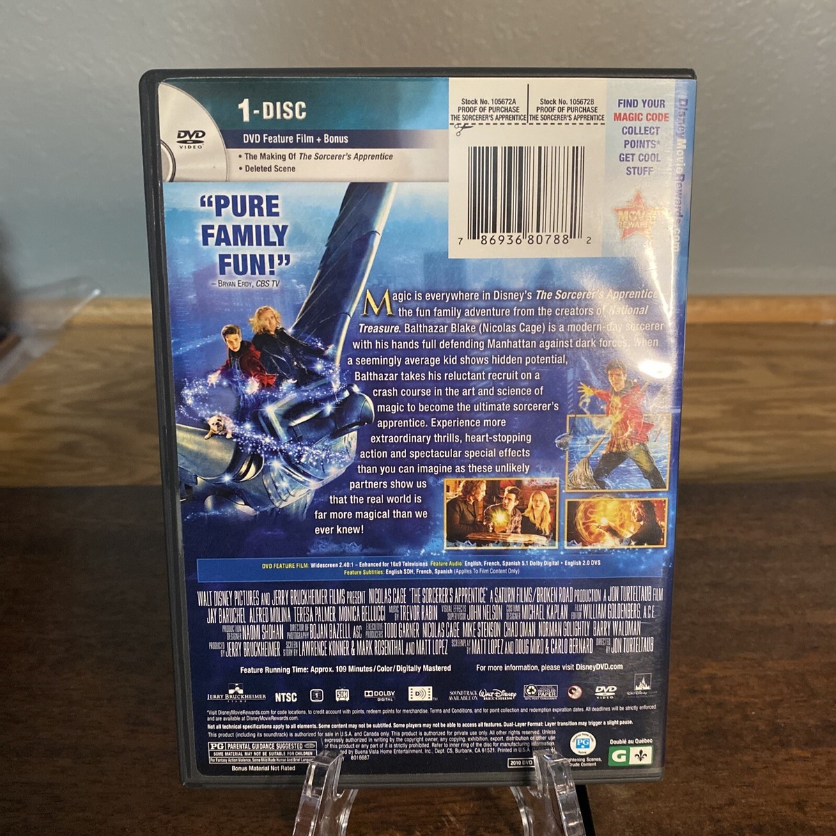 The Sorcerer's Apprentice (DVD, 2010) 786936807882| eBay
