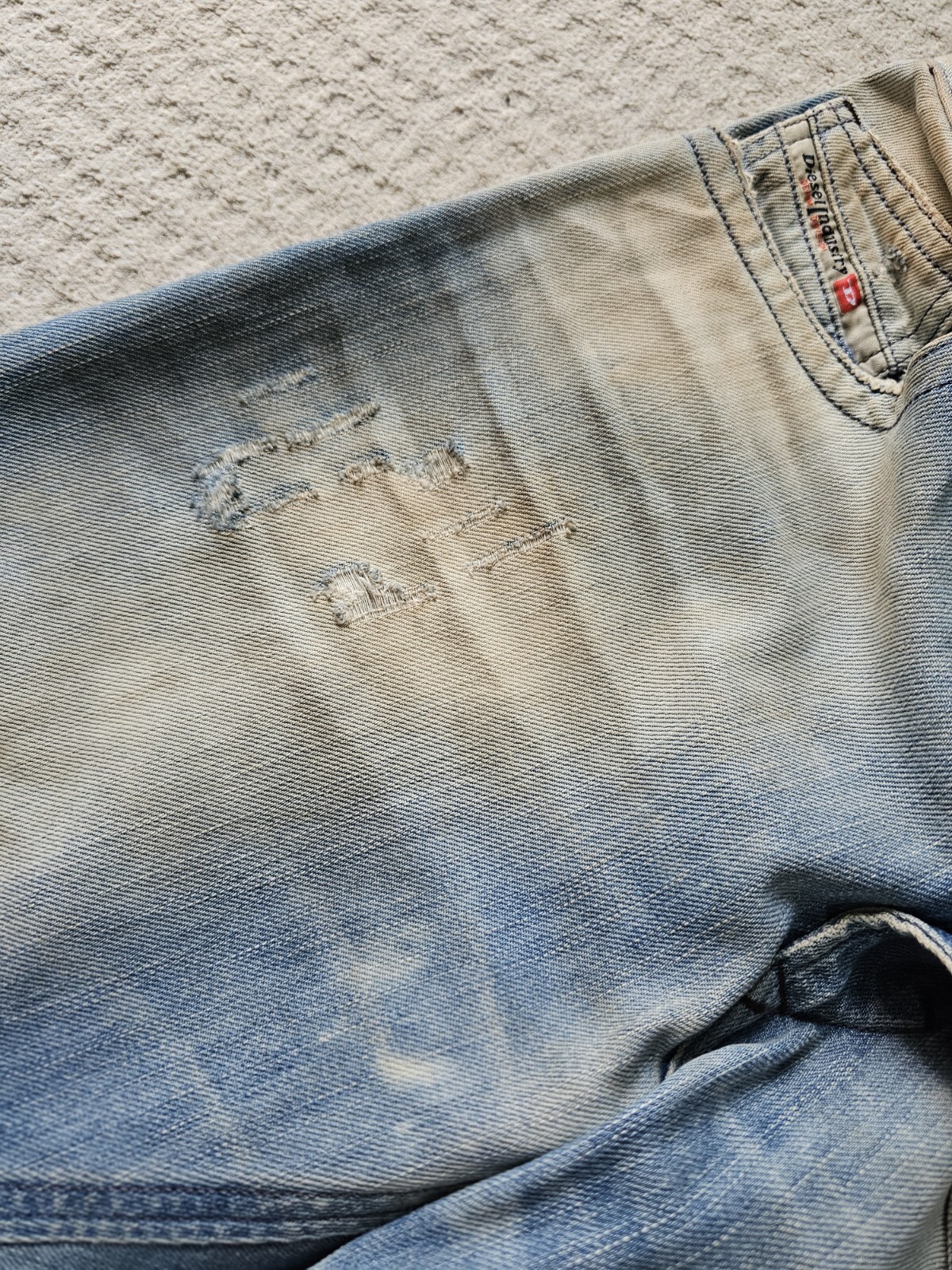 Diesel Thavar 0880M W31 L34 vintage rare jeans image 10