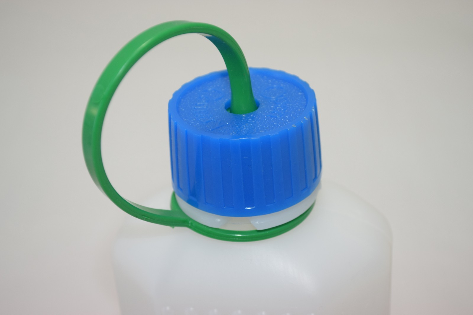 Camping Water Bottles - SET of (2) - 1.5 Pint - DURABLE Plastic 2 Stage Stopper