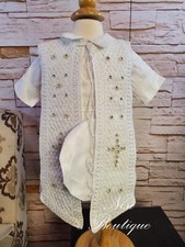Baby Boy Christening Outfit, White, Blessing or Baptism Traje, Modelo Espa ol