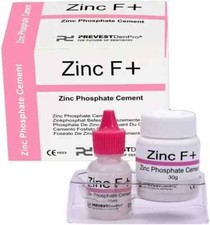 Prevest Denpro Zinc F Zinc Phosphate Cement Powder Liquid Kit Dental Material