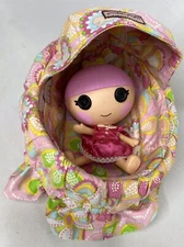 Penelope Pea Pod Purse Cradle + Mini lalaloopsy Doll VGC