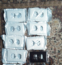 Wall Duplex Plate Outlet 1-Gang Cover White Receptacle Leviton Switch Toggle