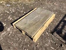 48" x 24" reclaimed sand stone slab suitable for use as a fire hearth (REF 263)