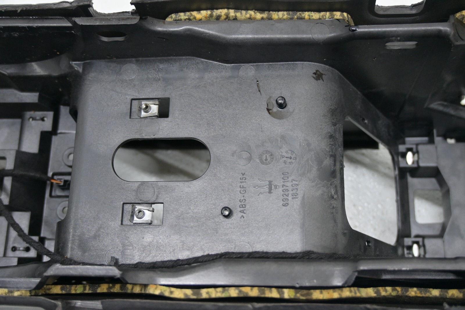 ⭐ 08-19 Maserati Granturismo Front Center Console Base Cover Trim Black Oem