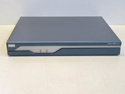 Cisco 1800 Series 1841 Router V05 HWIC 4ESW 256MB RAM/128MB Flash