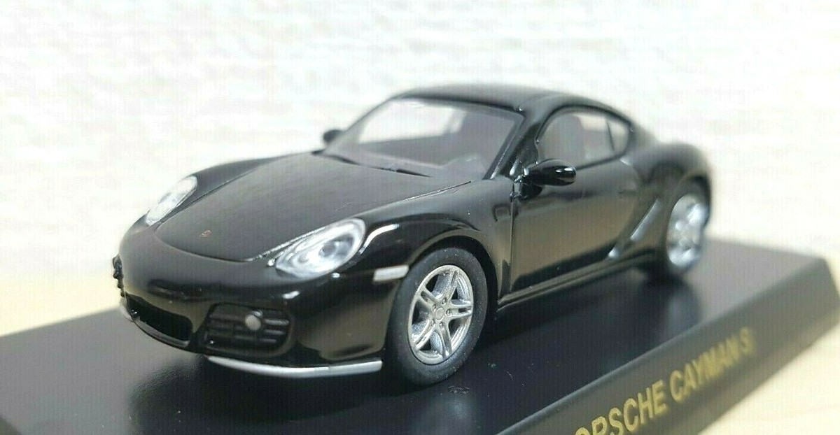 1/64 Kyosho PORSCHE CAYMAN S BLACK diecast car model | eBay