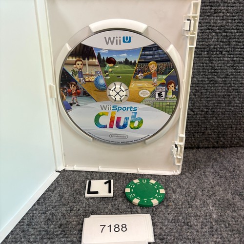 Wii Sports Club Nintendo Wii U NUR DISC Videospiel