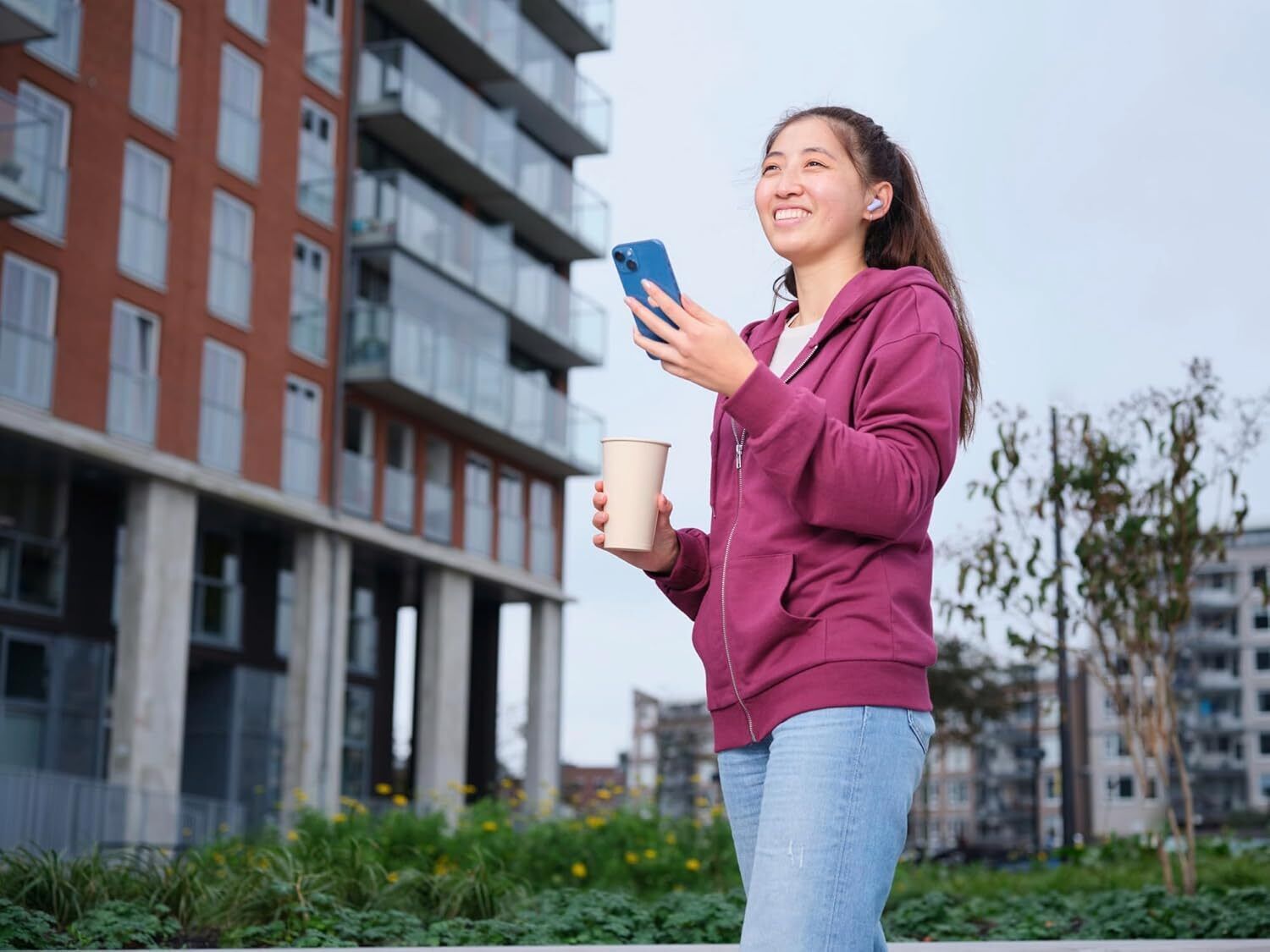 Thumbnail - Trust Yavi Wireless Earphones Bluetooth With Enc Noise Cancelling