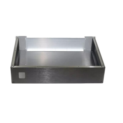 Diy HiFi Class A AB Amplifier Aluminum Box Audio Chassis Size W412 D430 H90mm