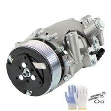 AC Compressor w/Clutch Fits for 2007 2008 2009 2010-2016 Honda CR-V 2.4L