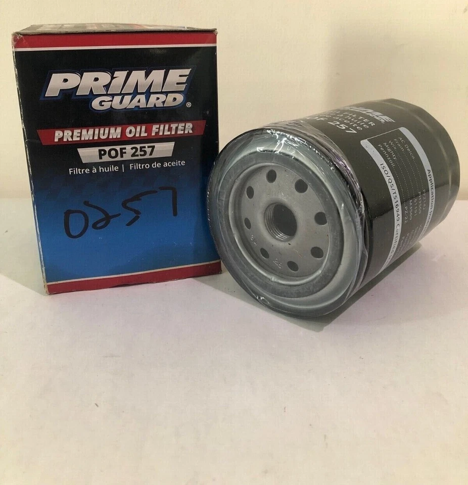 Filtro de aceite de motor Prime Guard POF257 se adapta a VW Jetta Passat Golf Rabbit seleccionado Foto 3 de 4