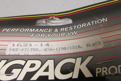 Bugpack 1621-14 Pre Filter K56-1190-1210 Black - Picture 2 of 2