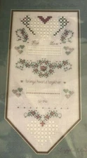 "True Love” Hardanger Sampler pattern only by Loopylou Designs