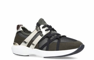 kurt geiger khaki trainers