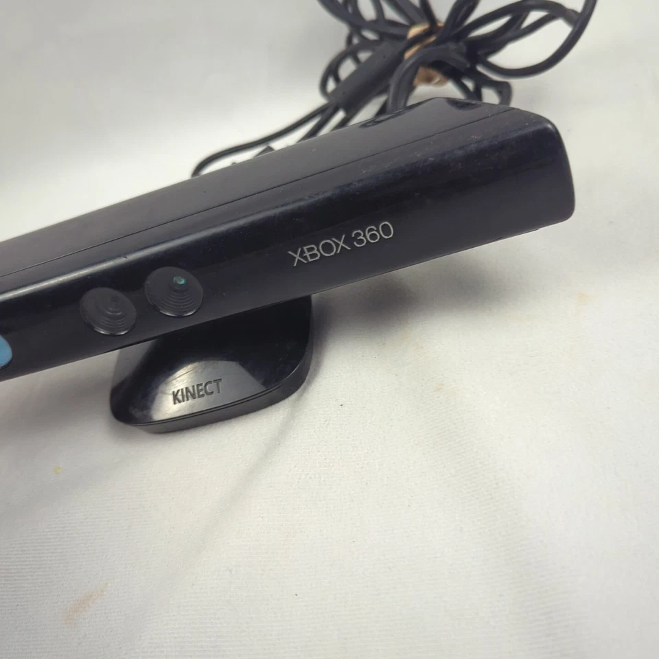 Black Genuine Microsoft Xbox 360 Kinect Sensor Bar Camera - Image 4 of 4