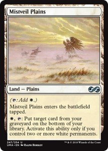 Mistveil Plains x4 - Ultimate Masters - NM-Mint, English - Ultimate Masters